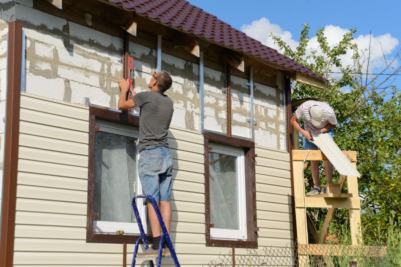 Finishing Touch on Siding Repair